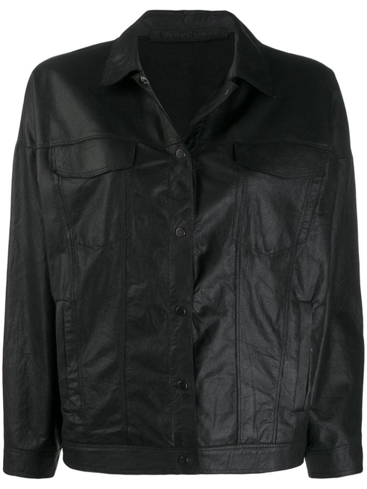 Salvatore Santoro Buttoned Jacket - Black