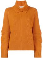 Dorothee Schumacher Ribbed Roll Neck Sweater - Yellow & Orange