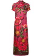 F.r.s For Restless Sleepers Floral Print Dress - Red