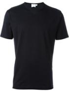 Sunspel Basic T-shirt, Men's, Size: L, Black, Cotton