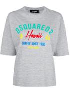 Dsquared2 Hawaii Print T-shirt - Grey
