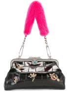 Alexander Mcqueen 'surreal' Shoulder Strap - Black