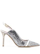 Malone Souliers Marion Pumps - Silver