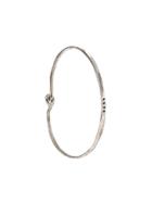 Thoraval Oval 'love' Bracelet - Metallic