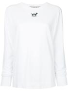 Tu Es Mon Trésor Rocking Horse Long Sleeve T-shirt - White