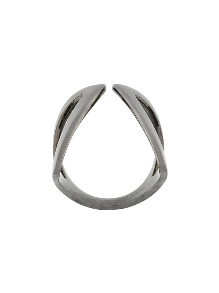 Mies Nobis Cut-out Claavi Ring - Black