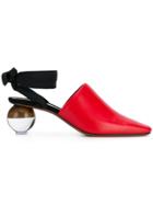 Neous Brough Mules - Red