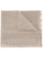 Eleventy Woven Scarf, Women's, Nude/neutrals, Acrylic/polyamide/polyester/wool