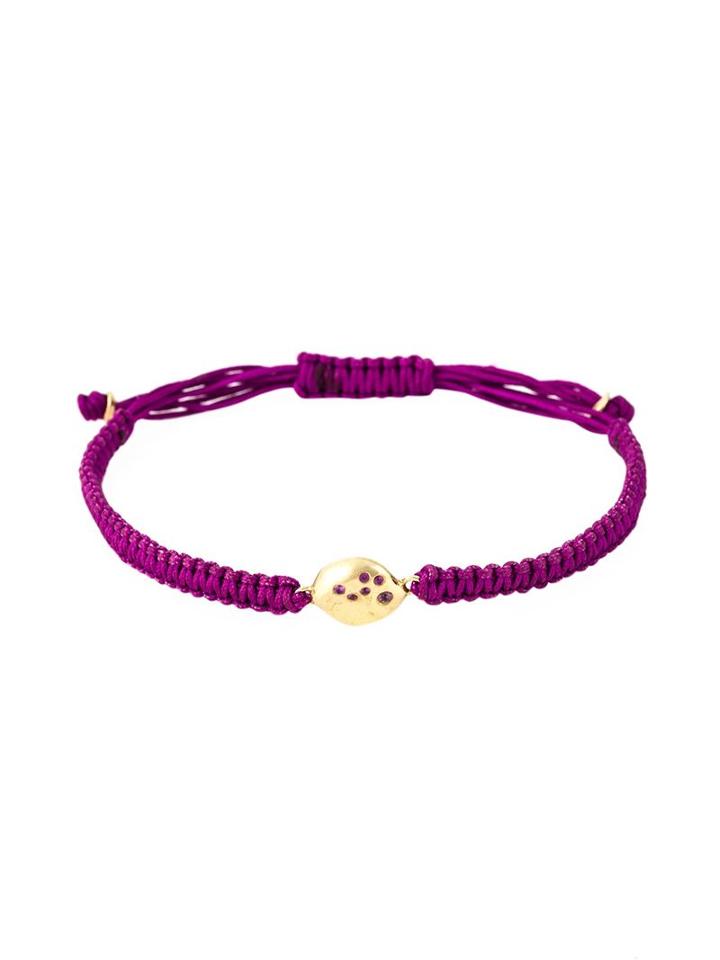 Natasha Collis Medium Friendship Sapphire Bracelet, Women's, Pink/purple