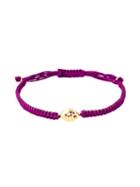 Natasha Collis Medium Friendship Sapphire Bracelet, Women's, Pink/purple