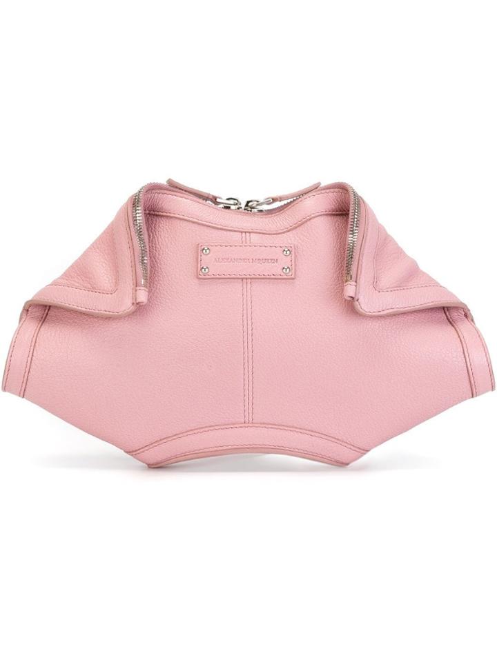 Alexander Mcqueen 'de Manta' Clutch - Pink