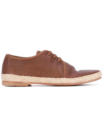 N.d.c. Made By Hand Lace-up Espadrilles - Brown