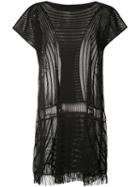 Pleats Please By Issey Miyake - A-poc Motion Dress - Women - Nylon/polyester/polyurethane - 3, Women's, Black, Nylon/polyester/polyurethane