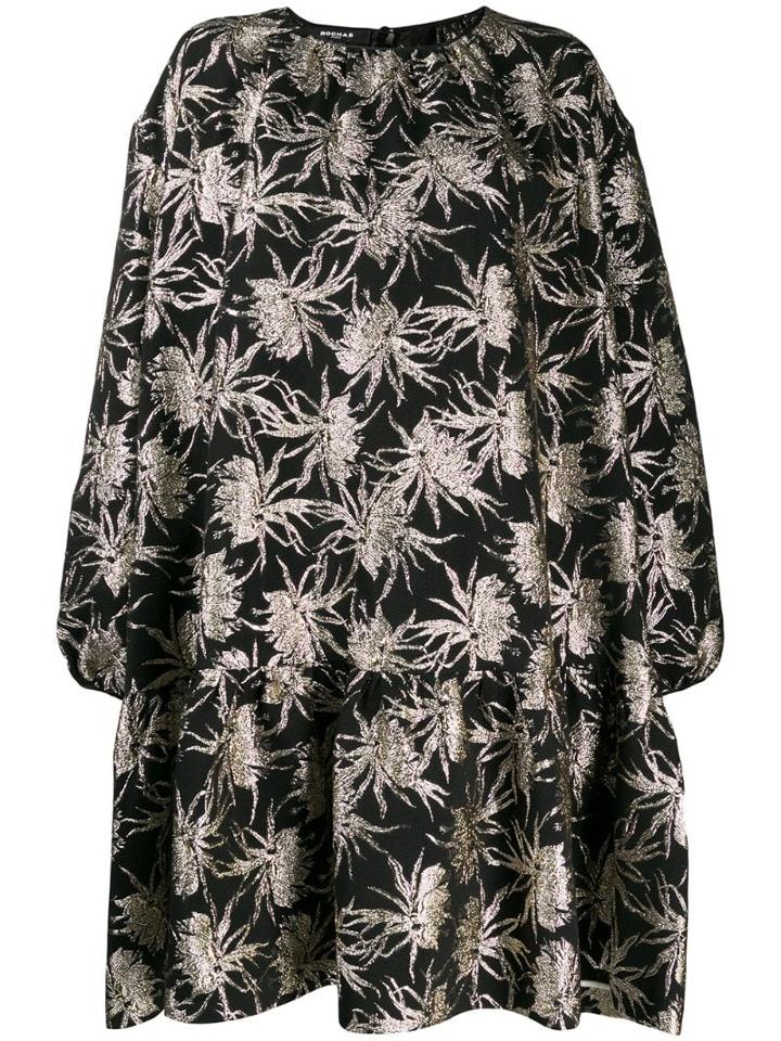 Rochas Oversized Dress - Black