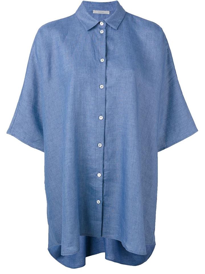 Dusan Box Fit Wide Sleeve Button Down Shirt