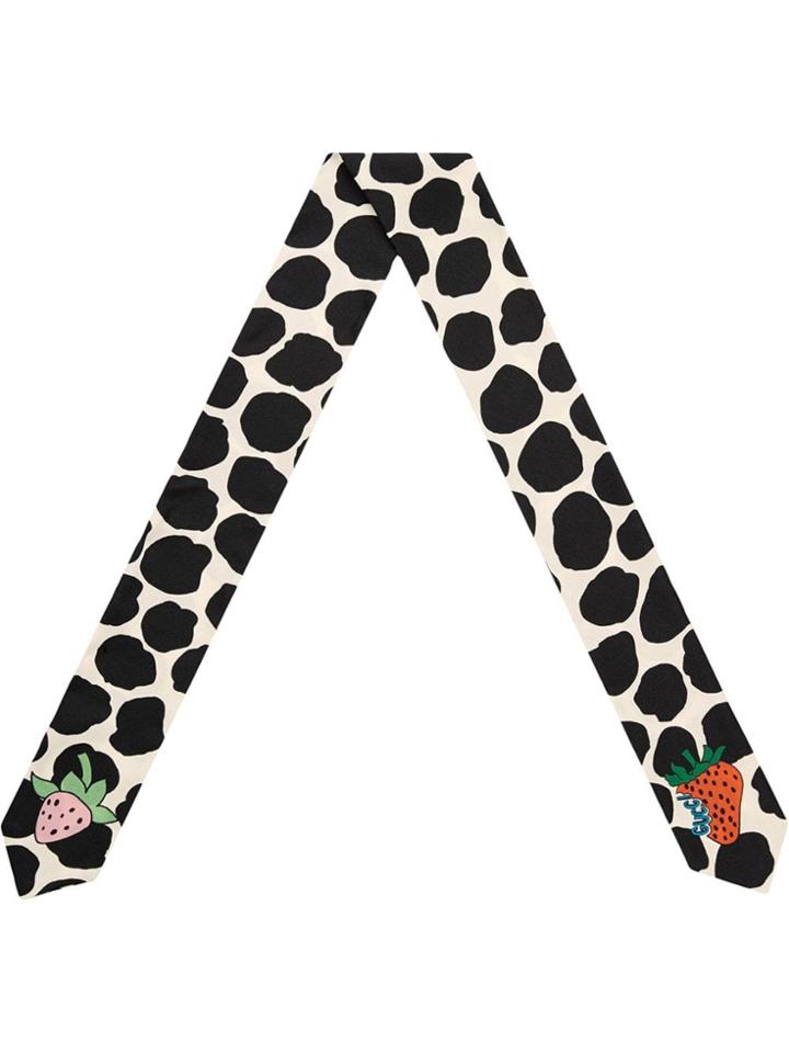Gucci Gucci Pour La Côte D'azur Print Neck Scarf - Pink