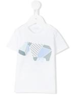 Il Gufo - Hippo Print T-shirt - Kids - Cotton/spandex/elastane - 12 Mth, White