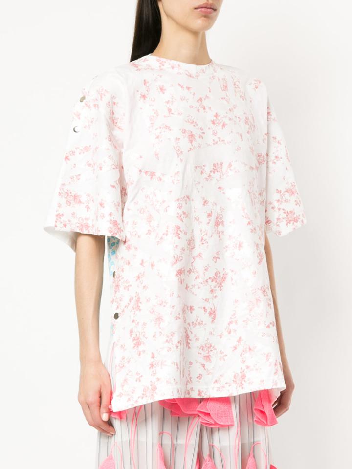 Mikio Sakabe Boxy Floral Print T-shirt - Multicolour