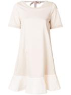 Moncler Flared Loose Dress - Pink