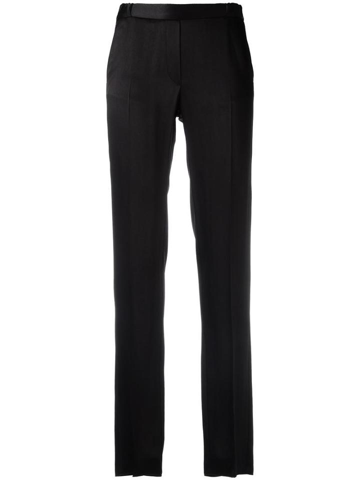 Mm6 Maison Margiela Tailored Trousers, Women's, Size: 38, Black, Acetate/viscose
