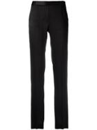 Mm6 Maison Margiela Tailored Trousers, Women's, Size: 38, Black, Acetate/viscose