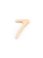 Loquet Number 7 Charm, Women's, Metallic