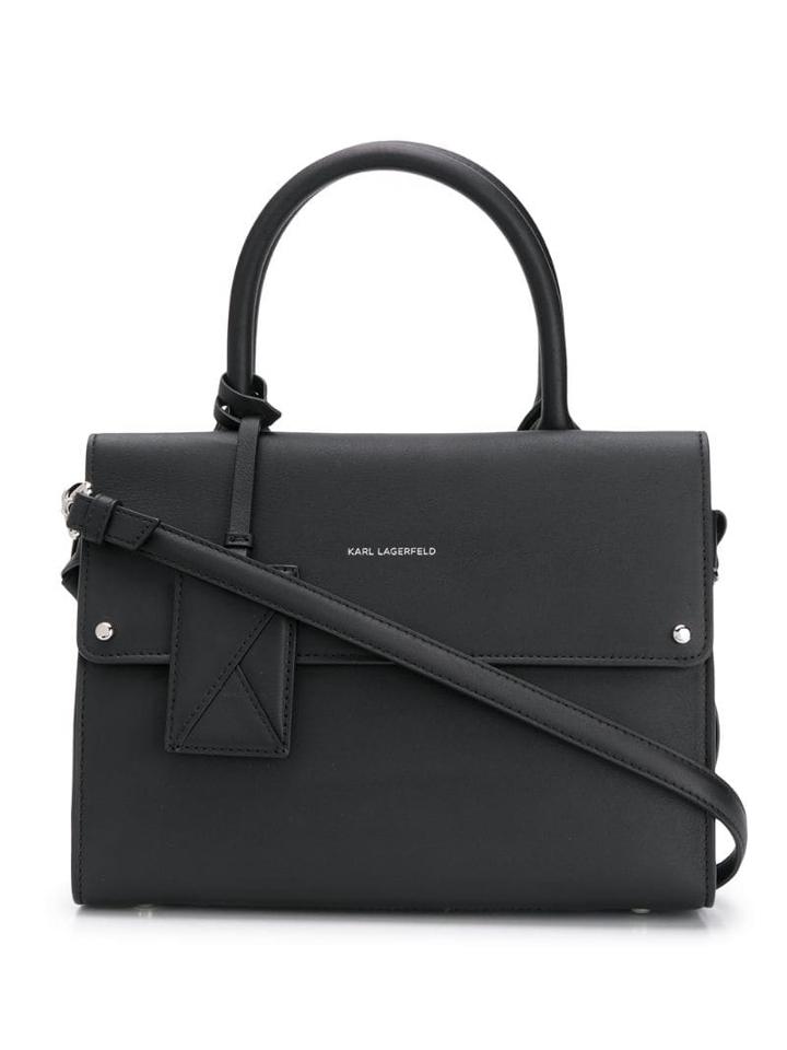 Karl Lagerfeld Ikon Mini Tote - Black