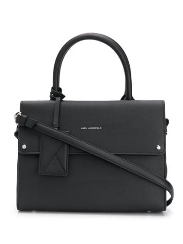 Karl Lagerfeld Ikon Mini Tote - Black