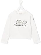 Moncler Kids Logo Patch Sweatshirt