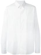 Balenciaga Plain Shirt, Men's, Size: 43, White, Cotton/polyamide/spandex/elastane