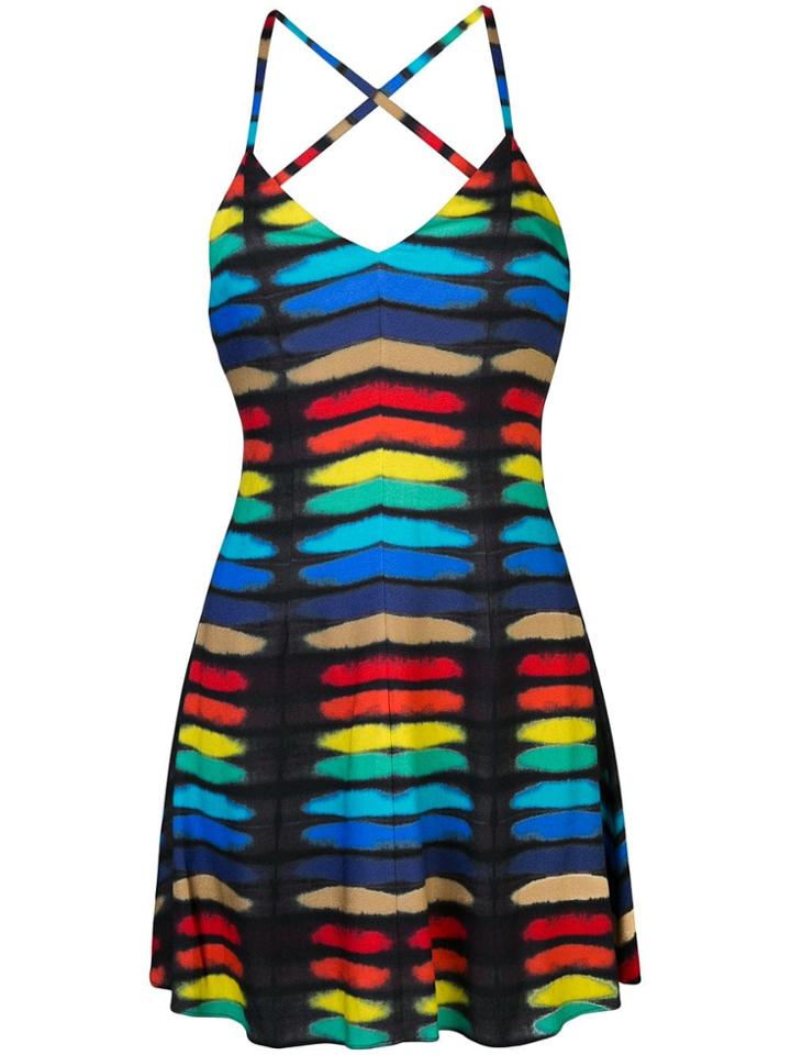Alice+olivia Tayla Mini Dress - Multicolour