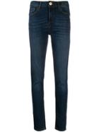 Twin-set High Rise Skinny Jeans - Blue