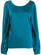 Forte Forte V-back Top - Blue