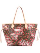 Louis Vuitton Vintage Jungle Dots Neverfull Mm Tote Bag - Brown