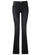 Tufi Duek Flared Jeans, Women's, Size: 38, Black, Cotton/polyester/spandex/elastane