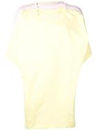 Y/project Layered-effect T-shirt - Yellow