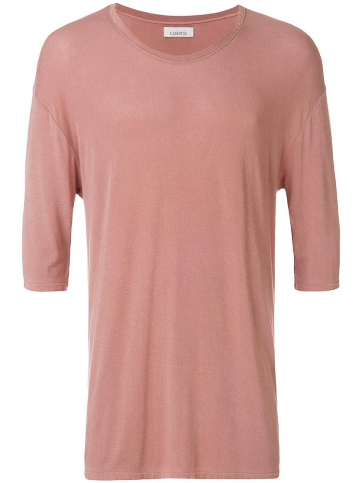 Laneus Relaxed Fit T-shirt - Brown