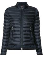 Moncler Short Puffer Jacket, Women's, Size: 5, Blue, Polyamide