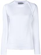 Preen By Thornton Bregazzi Cut-out Shoulder Sweatshirt