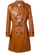 Maison Margiela Double-breasted Boxy Coat - Brown