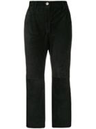 Altuzarra Cropped Flare Trousers - Black