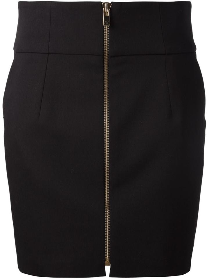 Alexandre Vauthier Front Zip Skirt