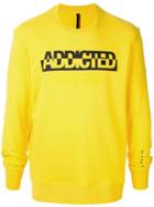 Blackbarrett Two Tone Print Sweatshirt - Yellow