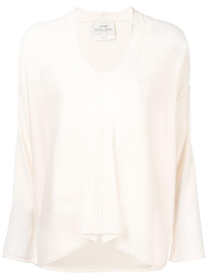 Forte Forte Loose-fit Knit Sweater - Neutrals