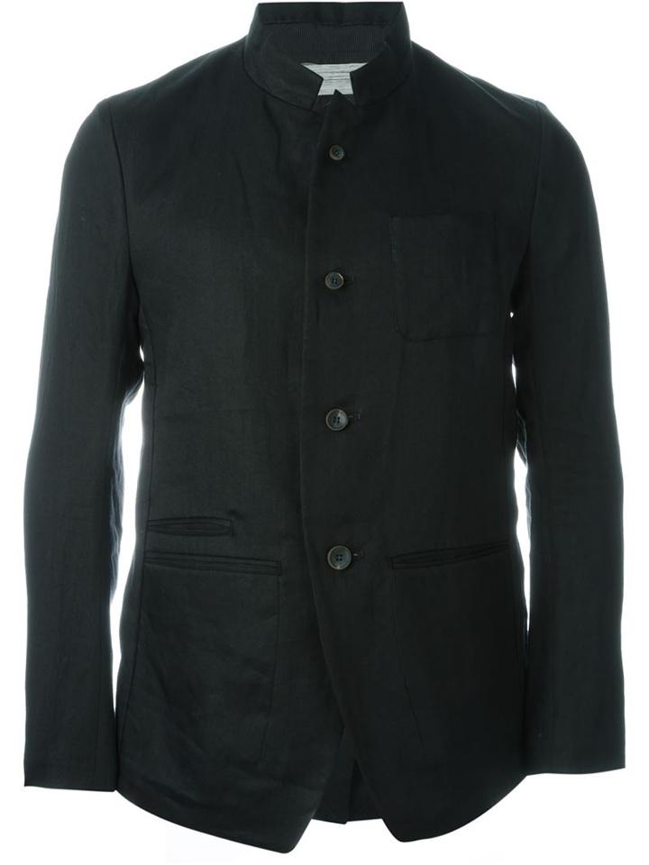 Individual Sentiments Mandarin Collar Blazer