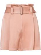A.l.c. Belted Shorts - Nude & Neutrals