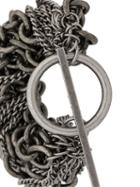 Ann Demeulemeester Layered Chain Link Bracelet - Silver