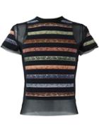 Jean Paul Gaultier Vintage Sheer Panelled T-shirt