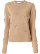 Jw Anderson Pocket Feature Sweater - Nude & Neutrals