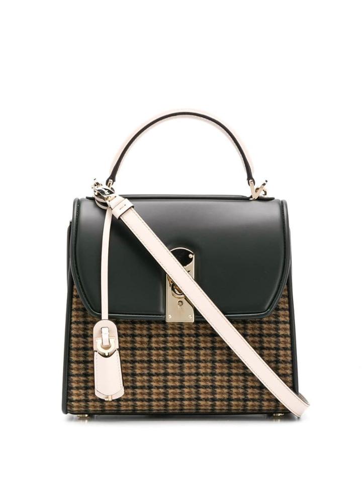 Salvatore Ferragamo Boxys Shoulder Bag - Brown